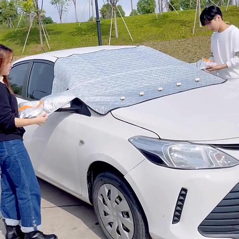 Magnetic Car Windscreen Anti-Snow Cover