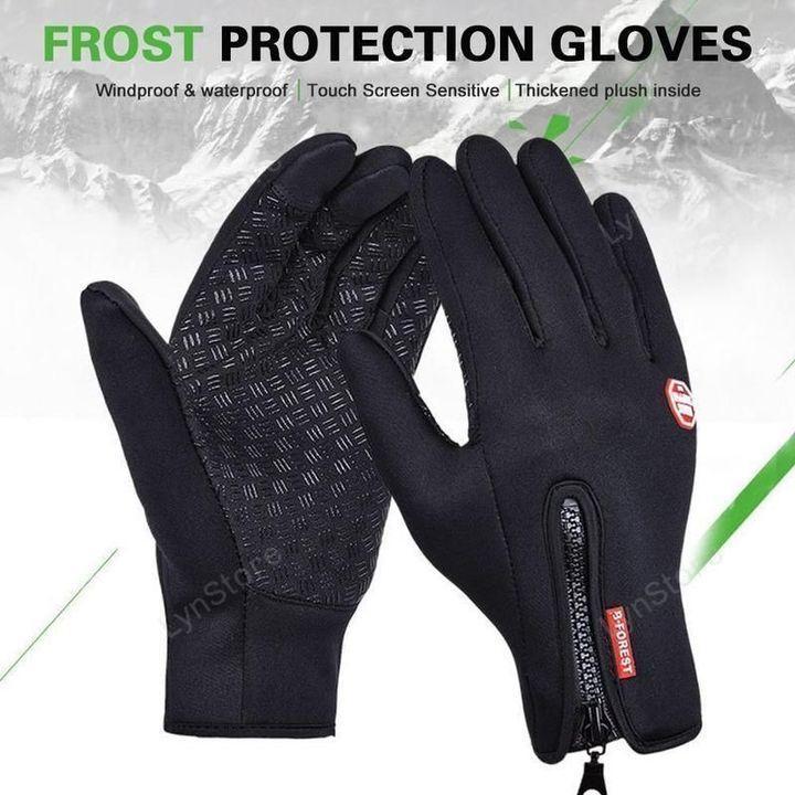 Touchscreen Gloves with Fleece Lining