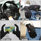 Touchscreen Gloves with Fleece Lining