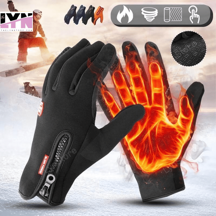 Touchscreen Gloves with Fleece Lining