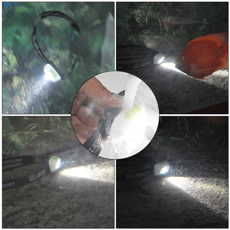 Mini LED Headlamp with Motion Sensor