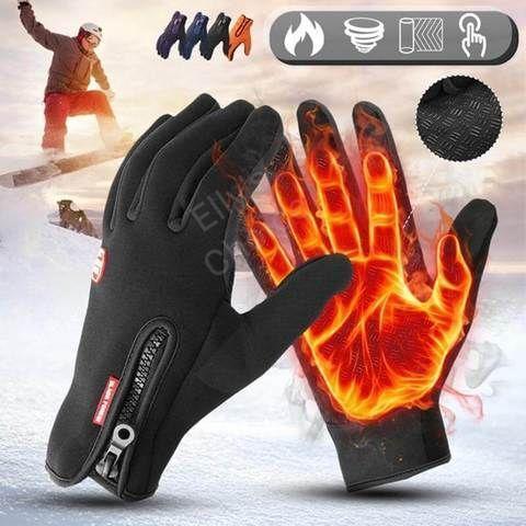 Touchscreen Gloves with Fleece Lining