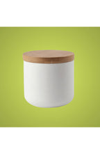 Ceramic Storage Jar with Airtight Bamboo Lid