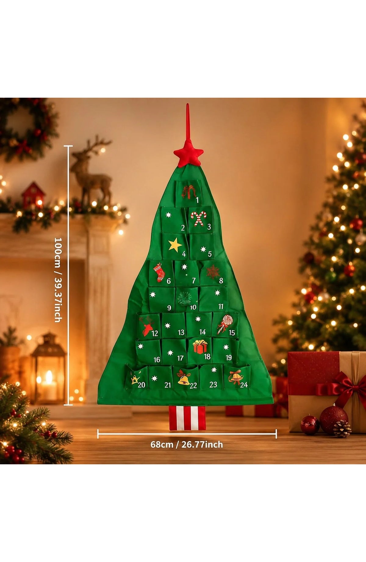 Fill Your Own Fabric Advent Calendar