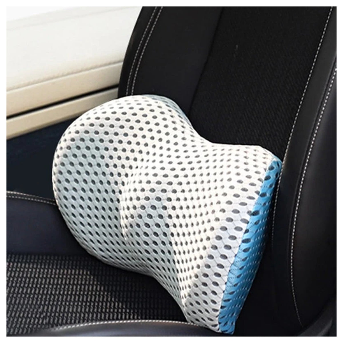 Memory Foam Lumbar Cushion with Adjustable Strap
