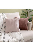Velvet Cushion with Removable Cover