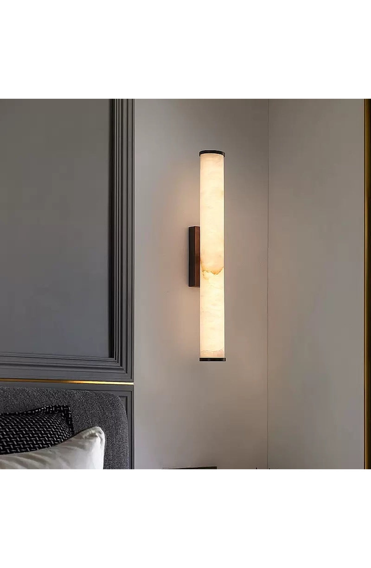 Marble Effect LED Wall Sconce