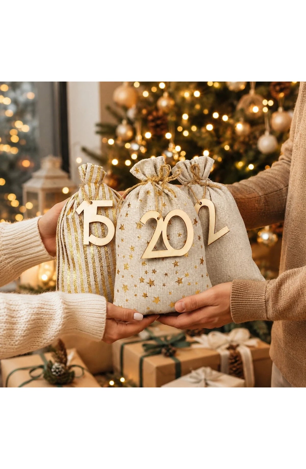 Advent Calendar Bags Set of 24