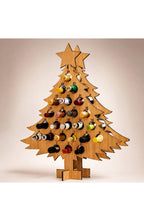 Wooden Bottle Advent Calendar