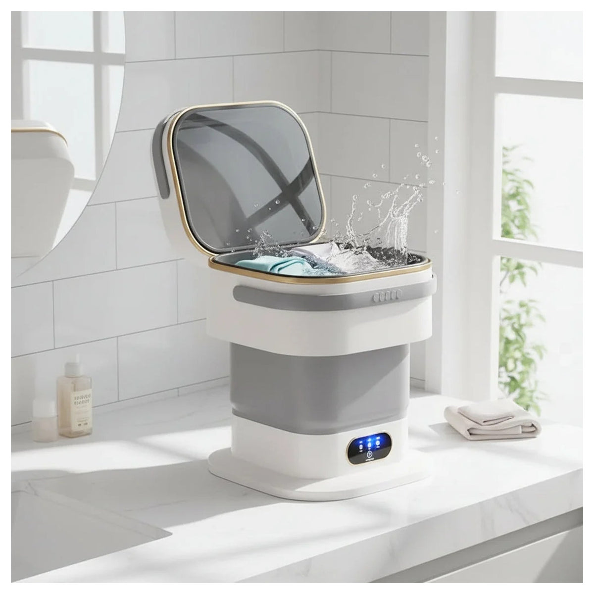 Foldable Mini Washing Machine for Small Loads