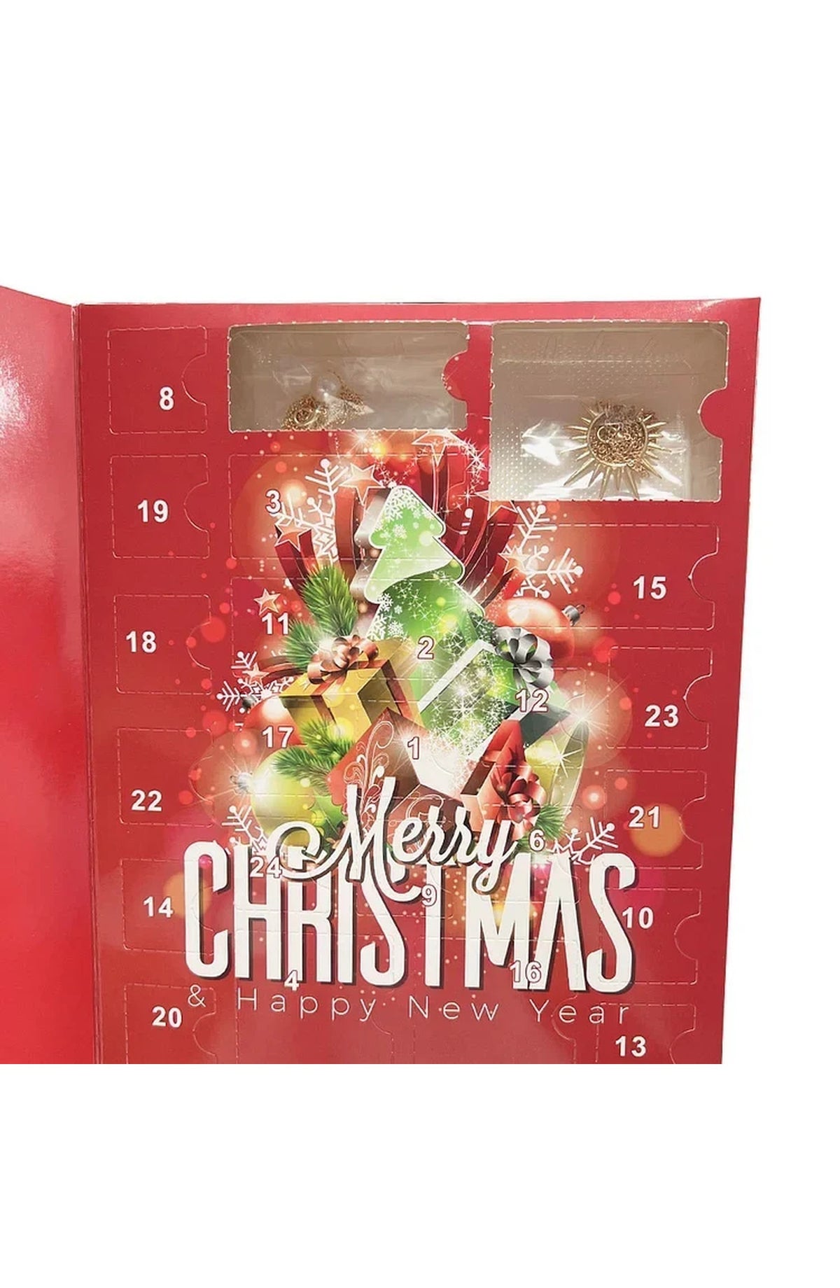 Jewellery Advent Calendar with 24 Pieces