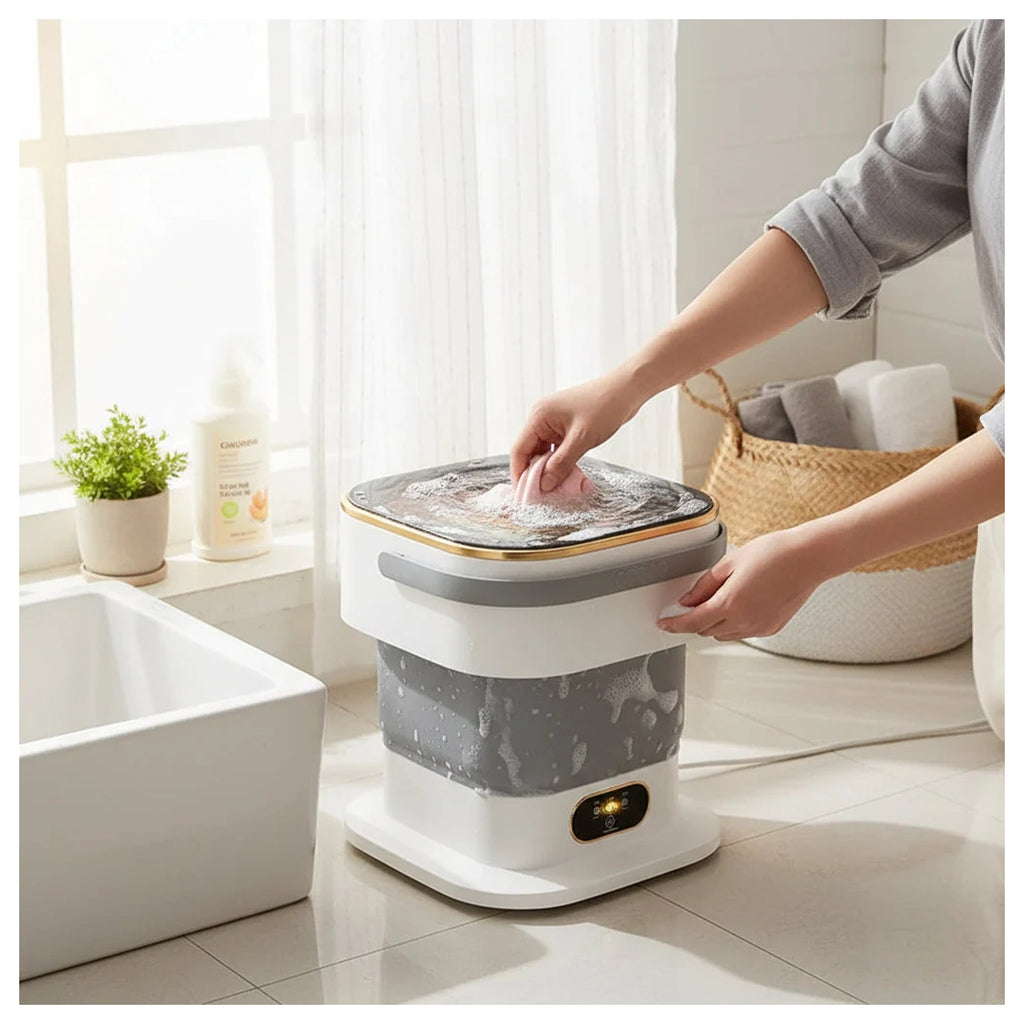 Foldable Mini Washing Machine for Small Loads