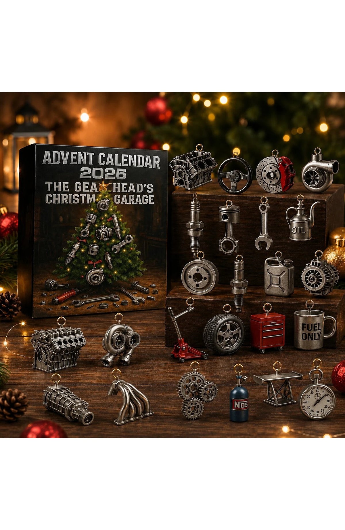 Car Parts Advent Calendar 2026