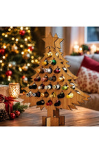 Wooden Bottle Advent Calendar