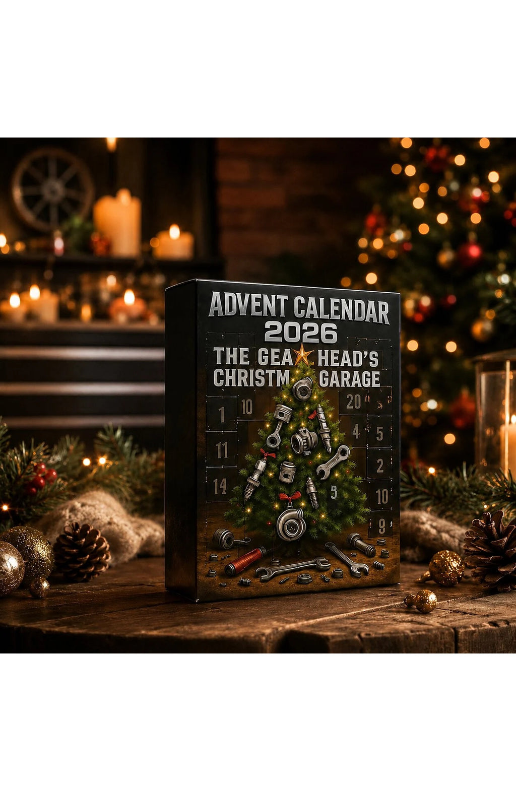 Car Parts Advent Calendar 2026