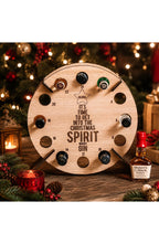 Wooden Bottle Advent Calendar