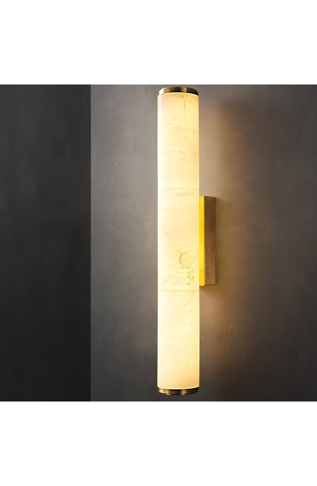 Marble Effect LED Wall Sconce