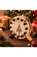 Wooden Bottle Advent Calendar