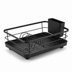 Stainless Steel Dish Rack with Drainboard