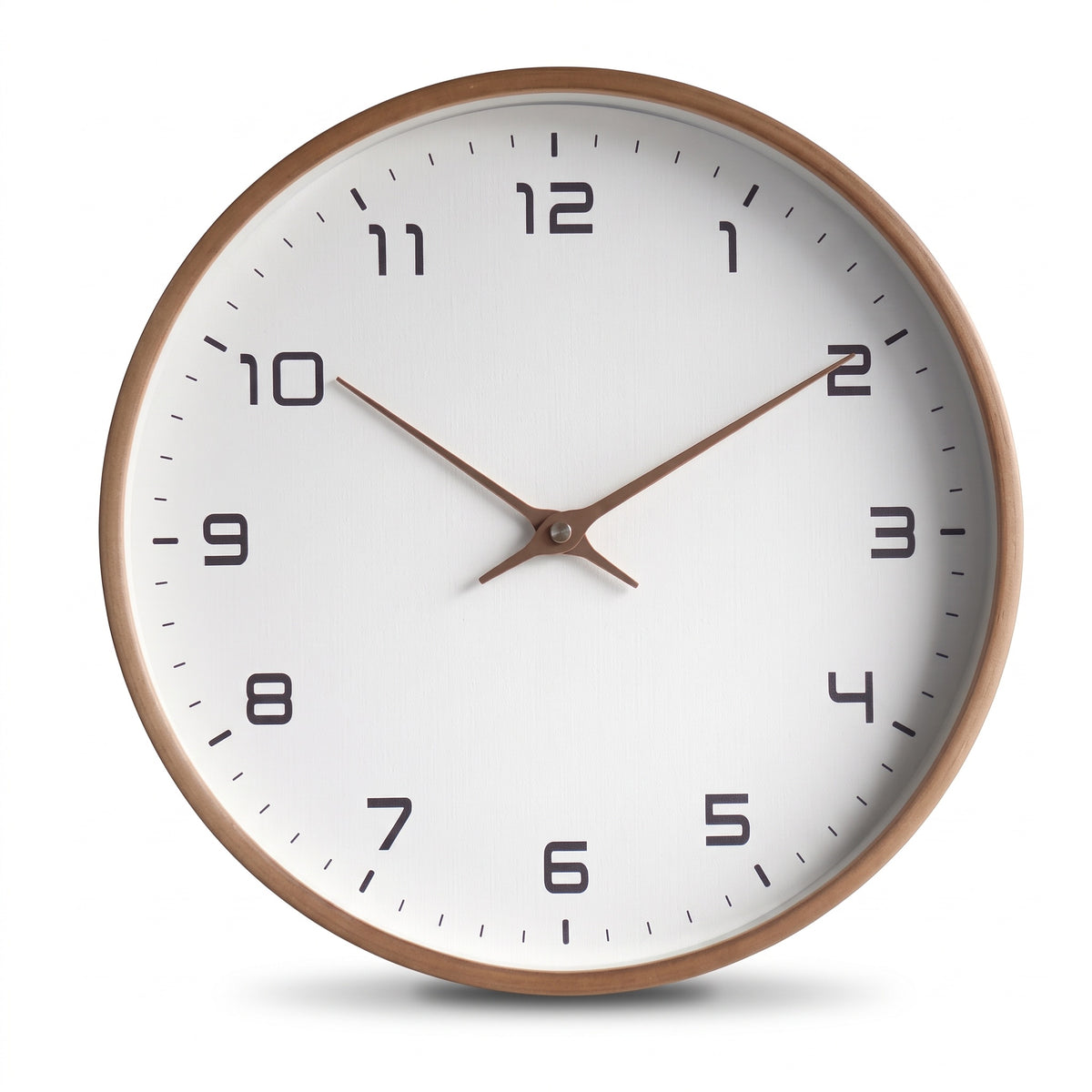 Scandinavian Wooden Wall Clock